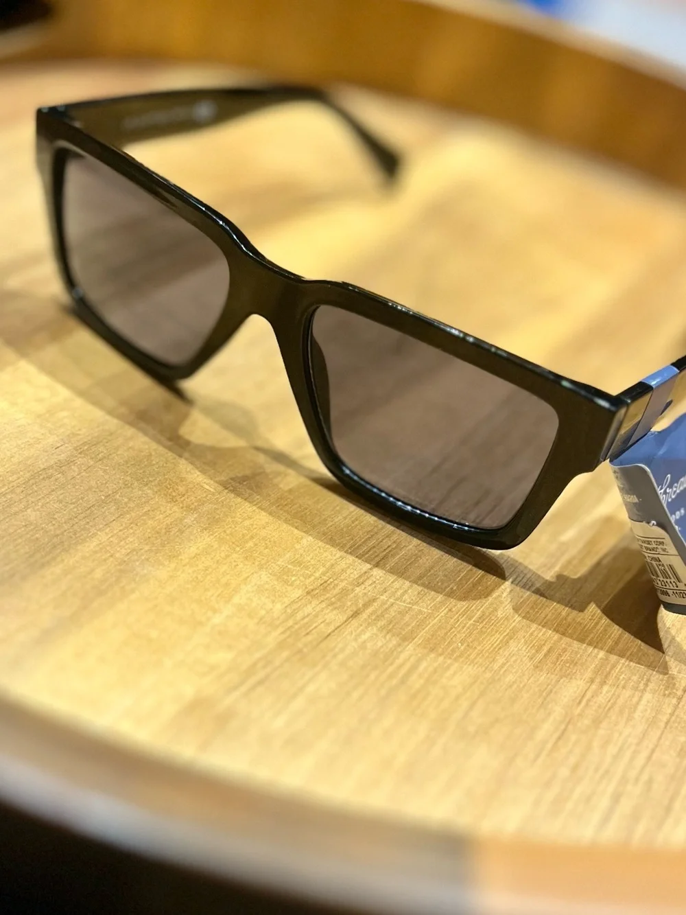 Universal Thread - Greenish-Brown Square Frame Sunglasses with Dark Lenses